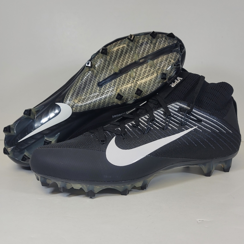 Nike Vapor Untouchable 2 CF Football Cleats Black Mens Size 13.5 924113-001 rare